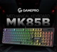 Ігрова клавіатура механічна GamePro GPMK-85 Black USB Blue Switch - зображення 2