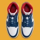 Кроссовки женские Jordan 1 Mid 40 25.5 см синие BQ6472-146 - изображение 2