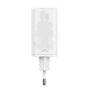 Мережевий зарядний пристрій Baseus GaN6 Pro Fast Charger 2C+2U 65W EU Moon White((With:Mini White Cable Type-C to Type-C 100W(20V/5A) 1m White） (P10162701213-00) - изображение 9