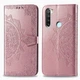 Чохол Vintage для Xiaomi Redmi Note 8 книжка шкіра PU рожевий - зображення 2