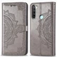 Чехол Vintage для Xiaomi Redmi Note 8 книжка кожа PU серый - изображение 2