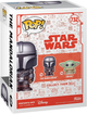 Фігурка Funko Pop Disney Star Wars: Holiday - Мандалорієць 5 см (889698799348) - зображення 3