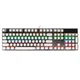 Проводная игровая клавиатура TWolf T75 punk LED Blue Switch, White - изображение 3
