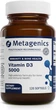 Витамин Д3 Metagenics, Vitamin D3 5000 IU, 120 капсул, High Potency, Bioavailable Vitamin D - изображение 1