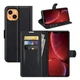 Чохол-книжка Litchie Wallet для Apple iPhone 13 Mini Black - зображення 1