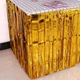 Дождик для фотозоны и стола 74 см на 2,74 метра золотистый - изображение 9