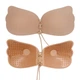 Бюстгальтер-невидимка силіконовий Fly Bra на шнурівці Honey Fashion Accessories С бежевий (14-38) - изображение 1