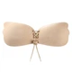 Бюстгальтер-невидимка силіконовий Fly Bra на шнурівці Honey Fashion Accessories D бежевий (14-38) - зображення 3