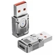 Перехідник Proove Gaming Matrix OTG Type-C to USB silver - зображення 1