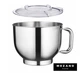 Кухонный планетарный комбайн Mozano Kitchen Assistant 3200 2000 Вт с блендером и мясорубкой + Аксессуары Серый - изображение 7