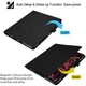 Чехол-книжка Litchi Leather Case для Apple iPad Pro 12.9 2018 / 2020 (Wake / Sleep) Black - изображение 9