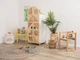 Детский шкаф "Геометрия" BusyWood Натуральное дерево - изображение 7