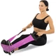 Лента эспандер с ручками эластичная для фитнеса и йоги SP-Sport Pilates Band 8038 размер 57х15см Pink - изображение 10