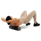 Роллер для занятий йогой массажный мфр ролик LivePro Grid Spine Roller 8233 размер 45х11см Black - изображение 10