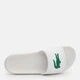 Мужские шлепанцы для пляжа Lacoste 427899452 47 (13US) 30,5 см Белые (1159782367) - изображение 5