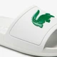 Мужские шлепанцы для пляжа Lacoste 427899452 47 (13US) 30,5 см Белые (1159782367) - изображение 10