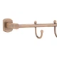 Тримач для рушника Qtap Liberty 3 гачка 365 мм QTLIBANT11543 Antic Bronze - зображення 3