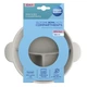 Тарелка детская Canpol babies DOTS силиконовая на присоске с секциями, серая (51/403_grey) - изображение 8