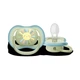 Набор для кормления новорожденных Philips AVENT Natural Природный Поток бутылочка 125 мл + пустышка Ultra Air 0-6 мес (SCD837/10) - изображение 4