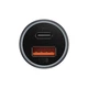 АЗП Автомобільний зарядний пристрій Baseus 60W USB+Type-C Golden Contactor Max Dual Fast Charger Car Charger 60W USB+Type-C - изображение 2