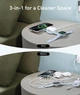 Зарядное устройство Anker MagSafe Compatible MagGo UFO Charger 3-in-1 Qi2 15W Max -Green - изображение 5