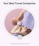 Зарядний пристрій Anker MagSafe Compatible MagGo UFO Charger 3-in-1 Qi2 15W Max - Pink - зображення 4
