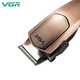 Професійна дротова машинка для стрижки VGR V-131 Pro Коричнева + Ножиці та Гребінець - зображення 5