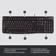 Клавіатура Logitech K120 Ukr (920-002643) - изображение 6