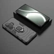 Чехол Fiji Ring для Realme GT 6 / GT 6T 5G (RMX3851 / RMX3853) бронированный с кольцом подставкой черный - изображение 4