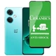 Защитное стекло-пленка Fiji Ceramics для OnePlus Nord CE 3 полная проклейка черный - изображение 1