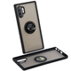 Чехол Fiji Colorframe для Samsung Galaxy Note 10 Plus (N975) матовый бампер с кольцом подставкой Black - изображение 2