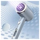Фен для волос контролем температуры и ионизацией Handheld Temperature Control Hair Dryer 1600 Вт, фен для сушки и укладки волос Серебристый XO-CF2-Sillver - изображение 1