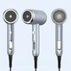 Фен для волос контролем температуры и ионизацией Handheld Temperature Control Hair Dryer 1600 Вт, фен для сушки и укладки волос Серебристый XO-CF2-Sillver - изображение 4