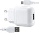 Сетевое зарядное устройство XO L37 2.1A/1USB + кабель Micro-USB White (XO-L37-MCR) - изображение 1