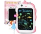 Детский планшет для рисования с единорогом Children's LCD pink unicorn (розовый) - изображение 1