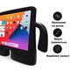 Противоударный детский чехол STR EVA для iPad Air 4 (10.9 дюймов) человечек с ручками Black - изображение 3
