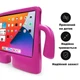 Противоударный детский чехол STR EVA для iPad 7 (10.2" экран) человечек с ручками Rose - изображение 5