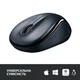 Комп'ютерна миша Logitech M325s, USB (2.4 GHz), 1000 dpi, 5 кнопок, 1xAA, Dark Silver - зображення 2