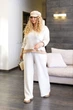 Прогулочный женский костюм из ангоры Fashion 46/48 молочный - изображение 1