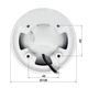 HDCVI відеокамера Dahua DH-HAC-HDW1400EMP-A (2.8 мм) - изображение 3