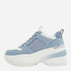 Sneakersy damskie na wysokiej platformie ALDO 13711844-420 41 (10US) 26.4 cm Niebieskie (58822373253) - obraz 3