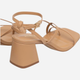 Sandały damskie na słupku ALDO 13655414-259 36 (6US) 23 cm Ciemnobeżowe (57005591460) - obraz 4