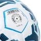 Мяч футбольный №5 PU ламинированный сшит вручную Joma ICEBERG III 400854-216-T5 (№5, белый-бирюзовый) - изображение 4