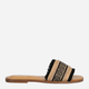 Жіночі шльопанці ALDO 13744836-004 38 (7.5US) 24.3 см Чорні (58822888702) - зображення 1