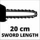 Висоторіз-кущоріз Einhell GC-HC 90/2046 T (4501290) - изображение 8
