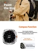Смарт годинник XO-Watch Ultra AMOLED |1.43", 466x466, BT Call, Track, HeartRate, IP68| Black - зображення 12