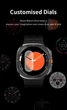 Смарт годинник XO-Watch Ultra AMOLED |1.43", 466x466, BT Call, Track, HeartRate, IP68| Black - зображення 2