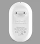 Ночник в розетку Veron U2 (220в, 0.5W, 3500К, 360°, регулювання яскравості, датчик світла, економний світильник) - Білий - зображення 7