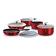 Набор посуды 12 предметов Berlinger Haus Metallic Line BURGUNDY Edition BH-1674 - изображение 1