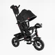 Триколісний велосипед з батьківською ручкою Best Trike (3390 - 39-211) надувні колеса, музична фара USB - зображення 1